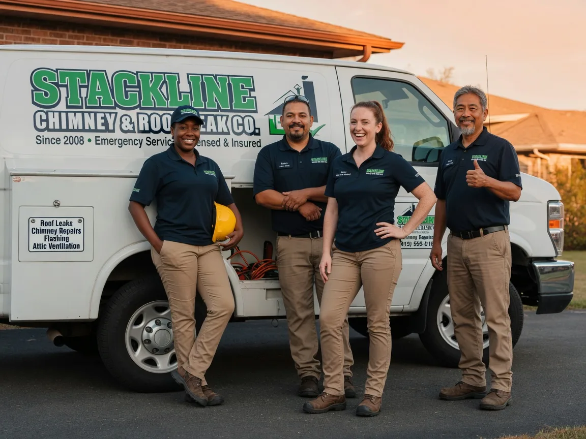 Chimney flashing repair company in Rogersville, MO